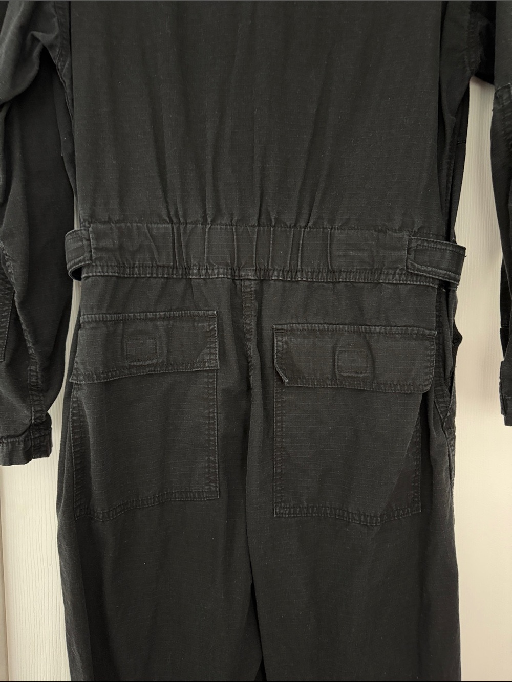 Re/Done Black Utility Jumpsuit - Picture 10 of 10